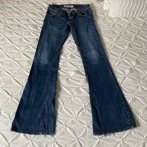 Hollister Flare Stretch Medium Wash Jeans